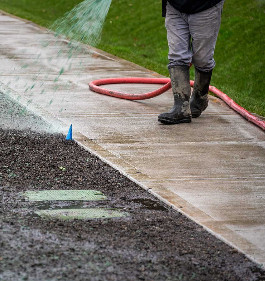 Hydroseeding